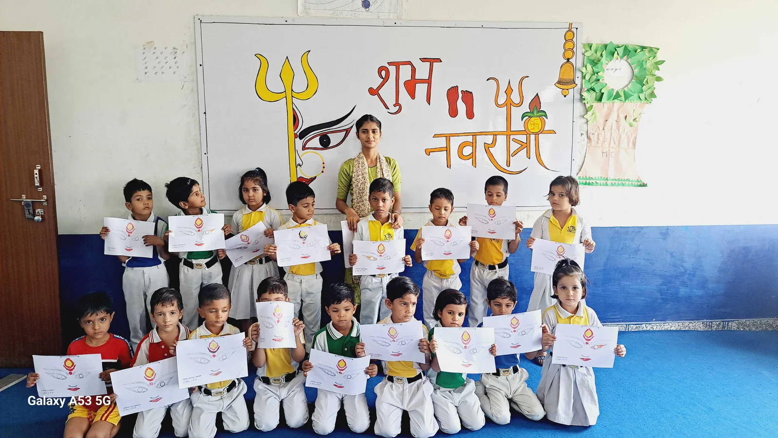 Central Academy Navratri classroom activity